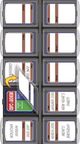 Bilora SD Card Organizer Speicherkarten-Etui (160)