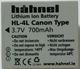 Hähnel HL-4L Li-Ionen-Akku (1000 188.5)