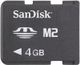 SanDisk Memory Stick [MS] Micro M2      4GB (SDMSM2-4096)